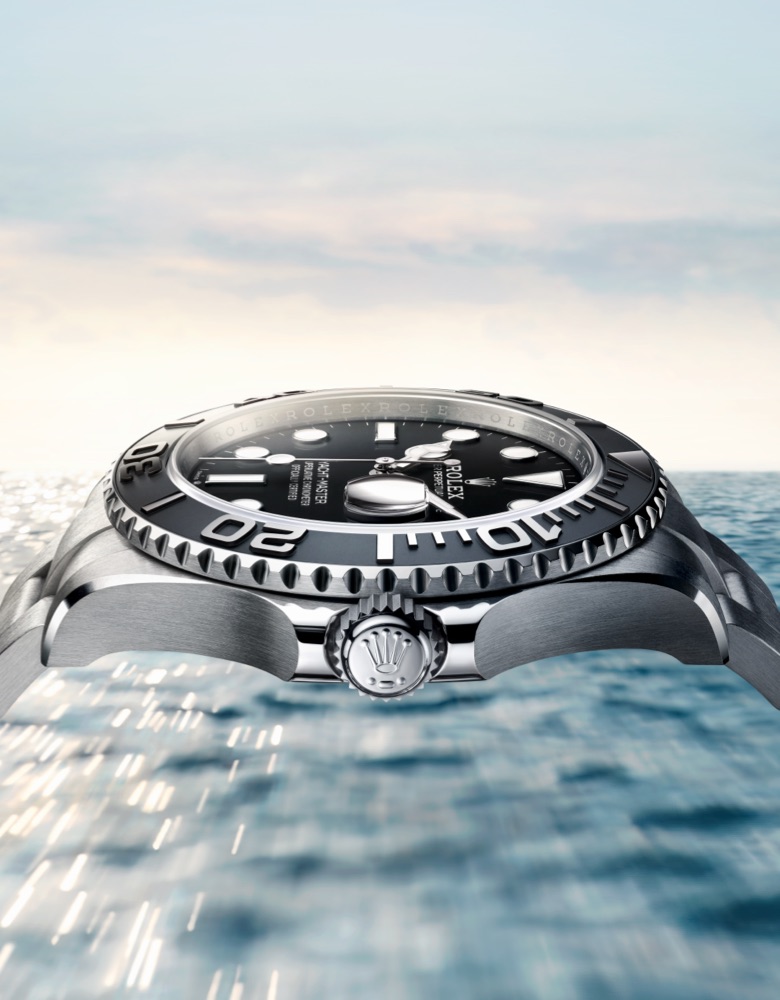 The Yacht-Master has an immediately recognizable bezel